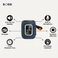 Rock Thunder Bluetooth Speaker With 12Hrs Playtime || USB/TF Card || FM || Powerful Bass || Rugged Built || TWS Feature || RGB Lights || IPX5 Water & Shock Resistant Speaker. 