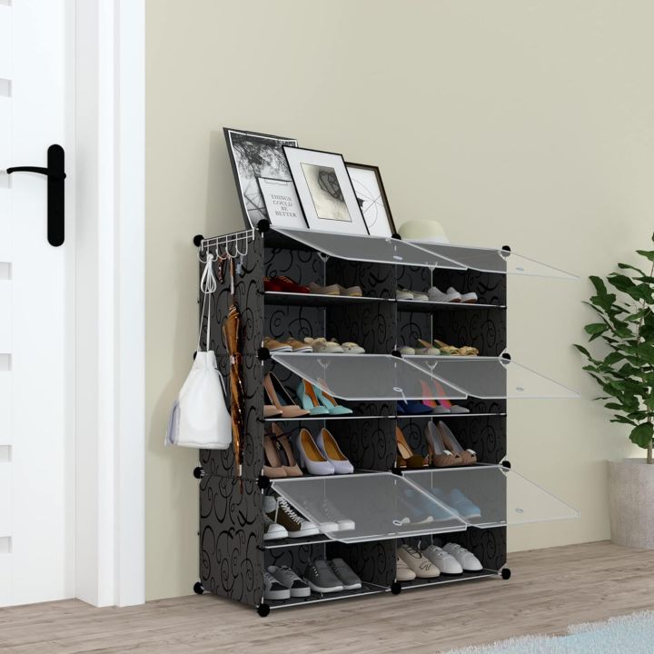 12%20Cube%20Stackable%20Shoe%20Rack%20Storage%20Cabinet%20-%20Image%203