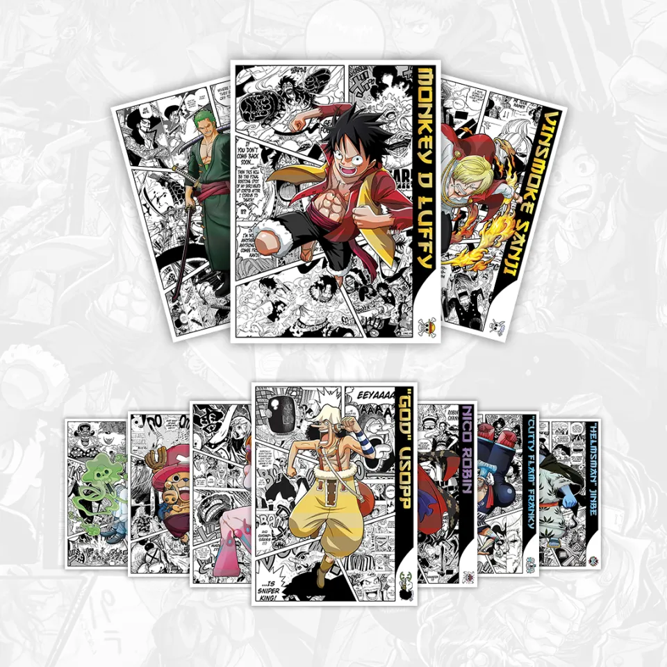 One Piece Anime Monkey D Luffy Zoro Sanji Wanted Monster Trio Of