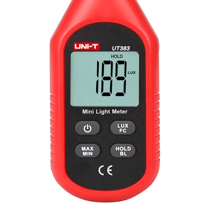 Lux Meter UNI-T UT383S Digital Light Meter Illuminometer Illuminance 199900 Lux – Tools & Equipment Ppfd Meter - Foto 6