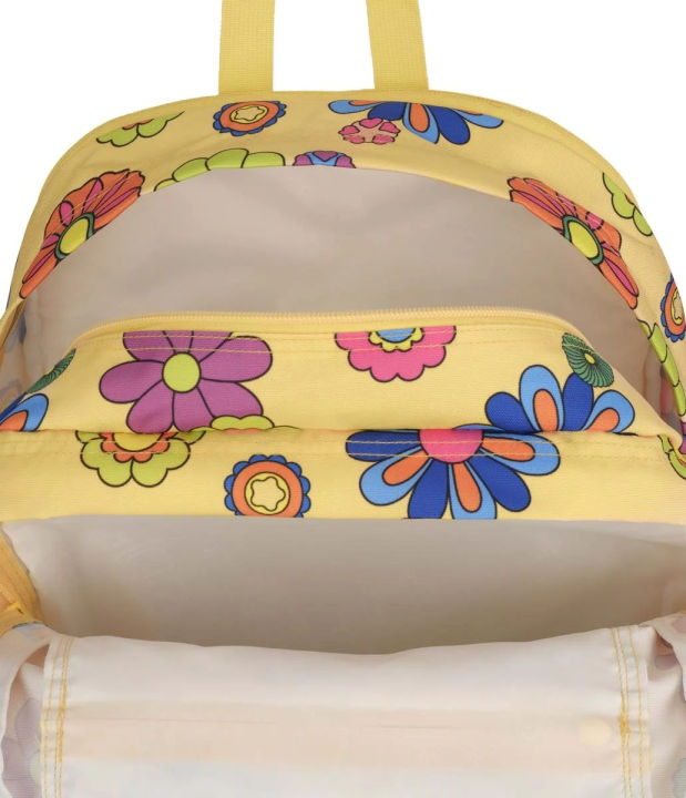 JanSport%20Big%20Student%20Backpack%20Power%20to%20the%20Flower%20Yellow%20for%20Unisex%20-%20Image%204