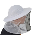Multi-Purpose Beekeeping Hat High-Quality Fabric Mesh for Beekeepers High Definition Veil 2PCS. 