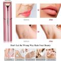 Lipstick Shaver Female Facial Beard Painless Electric Shaver Bikini Leg Hair Removal Usb Rechargeable Mini Shaver Multi-purpose. 