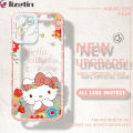 Jizetin for Realme Narzo 50 / Realme 8i Back Cover Transparent Cute Kitty Soft Phone Case. 