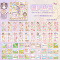 Niko dress-up gift box DIY scene sticker handbook material set cartoon small pattern handbook sticker wholesale. 
