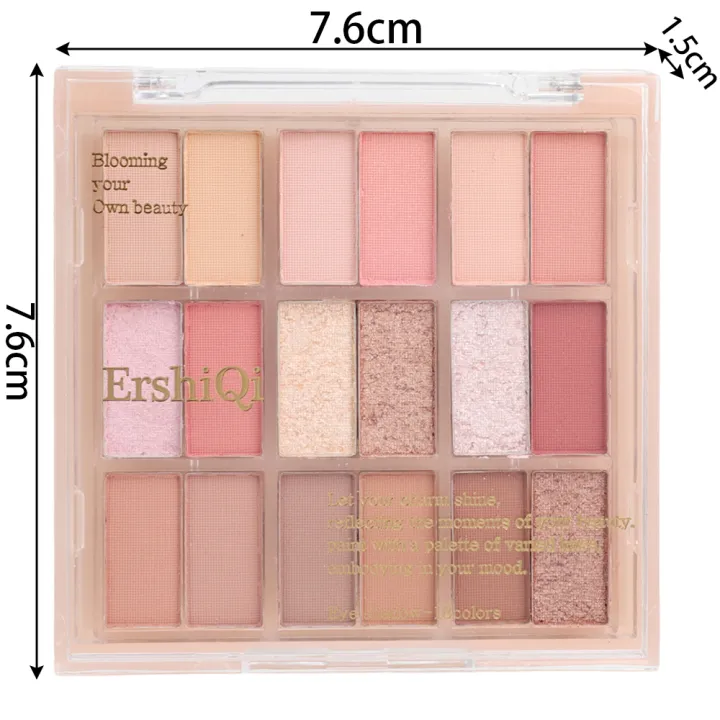 1Pcs%20Korean%2018%20Color%20Eyeshadow%20Palette%20Glitter%20Pearly%20Eyeshadow%20Long%20Lasting%20Charming%20Eye%20MakeUp%20Palette%20For%20Women%20-%20Image%204