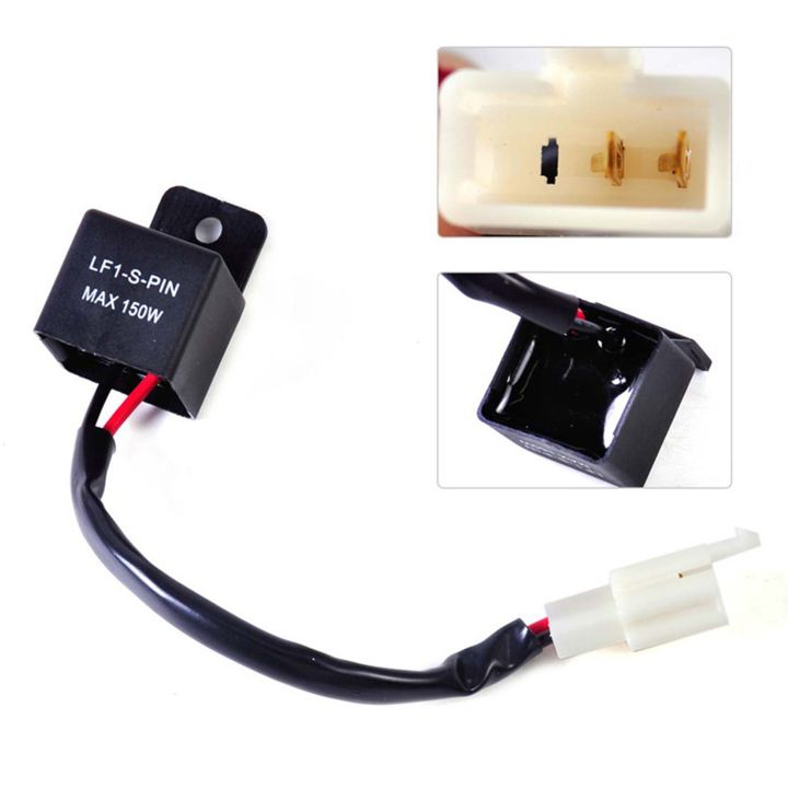12V%20LED%20Relay%20Indicator%20Relay%20Motorcycle%20Quad%20Load%20Indicator%20LF1-S-PIN%20MAX%20150W%202%20PIN%20-%20Image%202