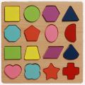 3 in 1 ABC Alphabet Digital Puzzle Wooden Toys Kid Number Letter Shape Matching Jigsaw Board - Toys For Kids |. 
