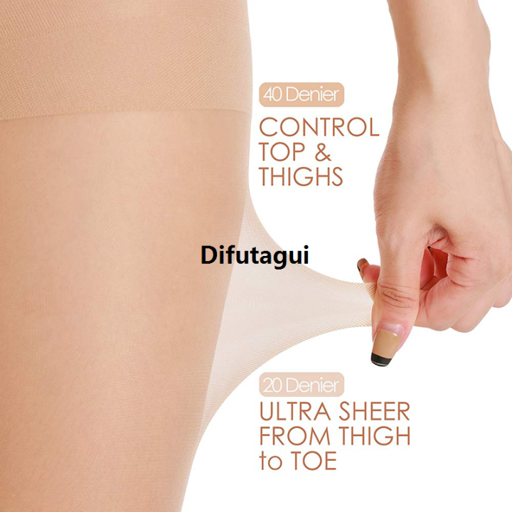 Difutagui%20Kave%201%20Pairs%20Plus%20Size%20Sheer%20Tights%20Black%20Women%20See%20Through%2020D%20Affordable%20Thin%20Stocking%20Elastic%20High%20Waist%20Office%20Ladies%20Pantyhose%20-%20Image%205