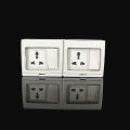 Water Proof Outdoor 13A Universal Power Socket Board With IP55 Waterproof Box 1 Gang Switch With 13A Power Plug. 