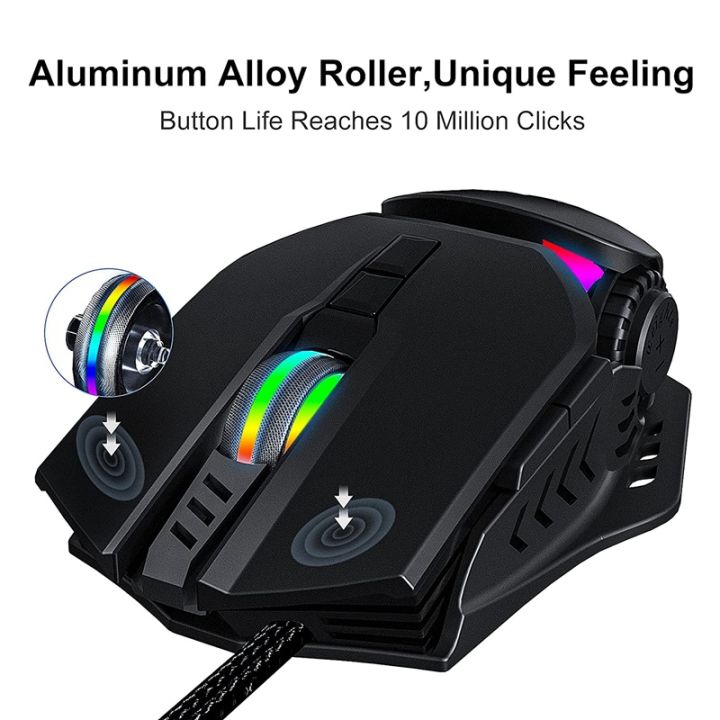 T-WOLF%20Gaming%20Mouse,%20Wired%20Gaming%20Mouse%20with%20Side%20Buttons,%206400%20DPI,%204%20Adjustable%20Weights,%20Ergonomic%20Design,%20Gaming%20-%20Image%203