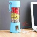 6 Blade Portable USB Rechargable Juicer Blender-380ml. 