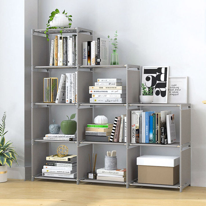 Book Rack 9 Cube Multipurpose Bookshelf Organizer Bookcase | Daraz.com.np