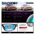 DISCHEN New style DUBERY Polarized UV400 Protection Sunglasses For Men And Women 10 Colors Model 135. 