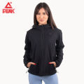 PEAK Woven Jacket Black for Women FW2223042. 