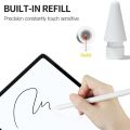 Wear Resistant Pencil Pen Tip Compatible for Apple Pencil Tips 1st & 2nd Generation Silent Easy Installation Spare Nib Electronics Accessories. 