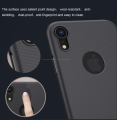 Nillkin Super Frosted Shield Matte cover case for Apple iPhone XR (with LOGO cutout). 
