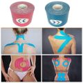 Kinesiology Tape Latex Free Breathable Athletic Sports Tape For Injury, Muscle Support, Pain Relief, Joint Support And Physiotherapy 5cm x 5m Roll. 