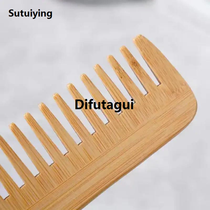 Difutagui%20Bamboo%20Wide%20Tooth%20Comb%20Hair%20Brushes%20Detangling%20Combs%20Anti-Static%20Fashion%20Curly%20Hair%20for%20Women%20Men%20Smoothing%20Massaging%20Home%20Salon%20Use%20-%20Image%204