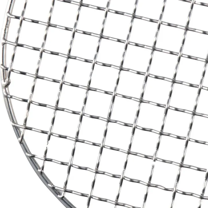 New%20Stainless%20Steel%20BBQ%20Grill%20Net%20No%20Foot%20Round%20Steam%20Mesh%2020cm%20Grid%20Wire%20Net%20Hiking%20-%20Image%204