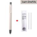 Automatic Press Erasers Set Pushable Art Eraser Kawaii Correction Tools Korean Stationery School Office Supplies. 