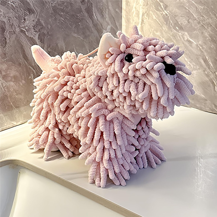 Cute%20Absorbent%20Hand%20Towel%20for%20Bathroom%20Kitchen%E2%80%93Cute%20Puppy%20Chenille%20Towel%20for%20Dog%20Lovers%20Funny%20Gift%20Blue%20-%20Image%204