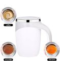 Automatic Self Stirring Mug Steel Coffee Mixing Cup Blender. 