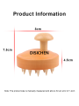 DISICHEN Silicone Shampoo Brush Wood Handle Scalp Massage Comb Women Hair Washing Comb SPA Bath Shower Brush Salon Hairdressing Tool New style. 