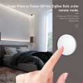 Tuya ZigBee Devices Button Scene Switch Intelligent Linkage Smart Switch Battery Powered Automation Work with Smart Life. 