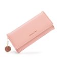 Labella New Ladies Wallet Korean Solid Color Trifold Wallet Simple Large Capacity Ladies Clutch Bag Wholesale. 