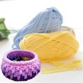 100g DIY Hand-knitted Blanket Thick Knit Easy Peasy Yarn Cotton Wool Yarn Basket Cloth Paragraph. 
