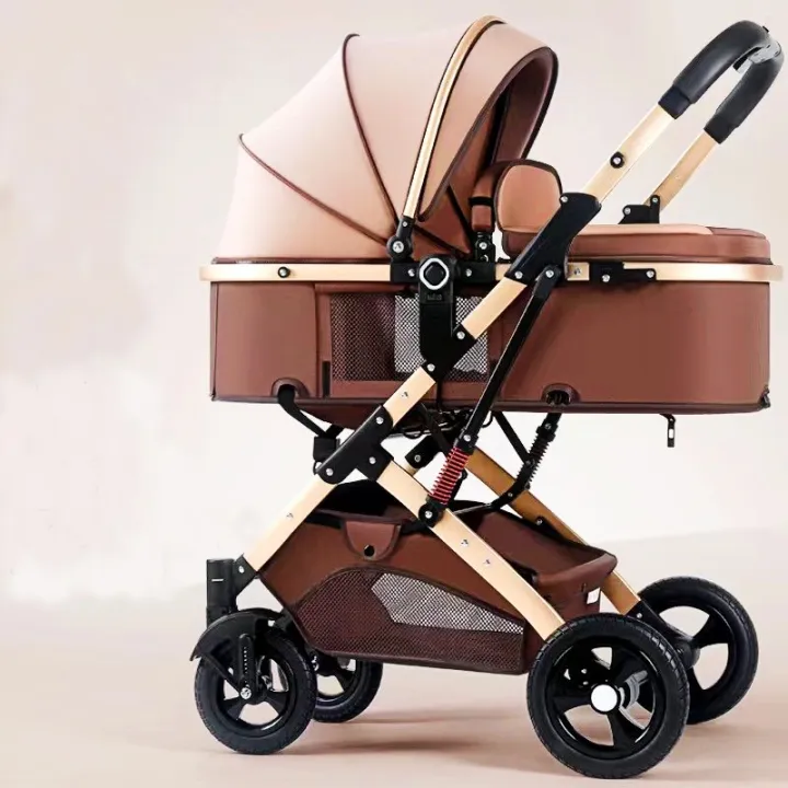 Premium%203-in-1%20Baby%20Stroller%20%E2%80%93%202%20Way%20Facing%20Newborn%20Travel%20Stroller%20-%20Image%203