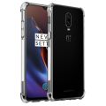 Clear case for  OnePlus 6T  - Transparent Soft Shockproof Airbag Crystal Back Cover. 