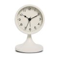 Nordic Metal Round Alarm Clock, Silent Table Clock, Home Decor B. 