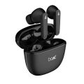 Airdopes 115 True Wireless Earbuds with ENx™, 13mm Bass Drivers, Bluetooth v5.3, Voice Assistant, IPX4, Ergonomic Design, 24hr Playtime - New (Active Black). 
