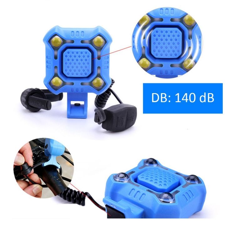 Waterproof%202%20in%201%20Bicycle%20Horn%20Light%20Night%20Riding%20USB%20Rechargeable%20Bike%20Bells%20140DB%20Safety%20Riding%20Bike%20Cycling%20Accessories%20Electronic%20Bicycle%20-%20Image%207
