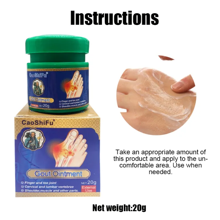 ZB%2020G%20CaoShiFu%20Gout%20Bunion%20Balm%20Pain%20Relief%20Oinement%20Toe%20Finger%20Corrector%20Bone%20Arthritis%20Joint%20Treatment%20Cream%20Foot%20Care%20Oil%20-%20Image%206