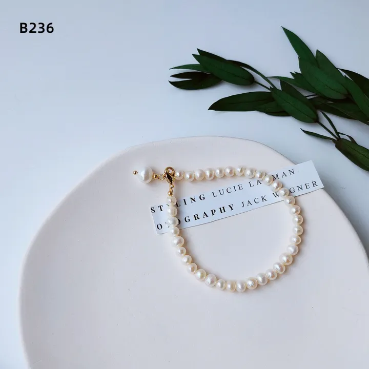 %E3%80%90Mega%20Sale%E3%80%91Bright%20Eyes%20Vintage%20Style%20Natural%20Pearl%20Plated%2014K%20Gold%20Simple%20Super%20Fairy%20Beautiful%20Noble%20Bracelet%20Women's%20Bracelet%20-%20Image%203