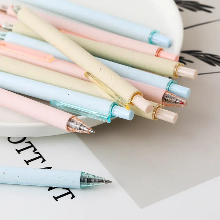 Cross-border%20gel%20pen%20Morandi%20press%20student%200.5mm%20black%20K35%20beating%20office%20signature%20ball%20pen%20wholesale%20-%20Image%203