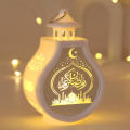 PP Ramadan Lantern -operated Eid Decoration Islamic Light for Home Decor Party Supplies  Events Islamic Celebrations Gifts for Muslims. 