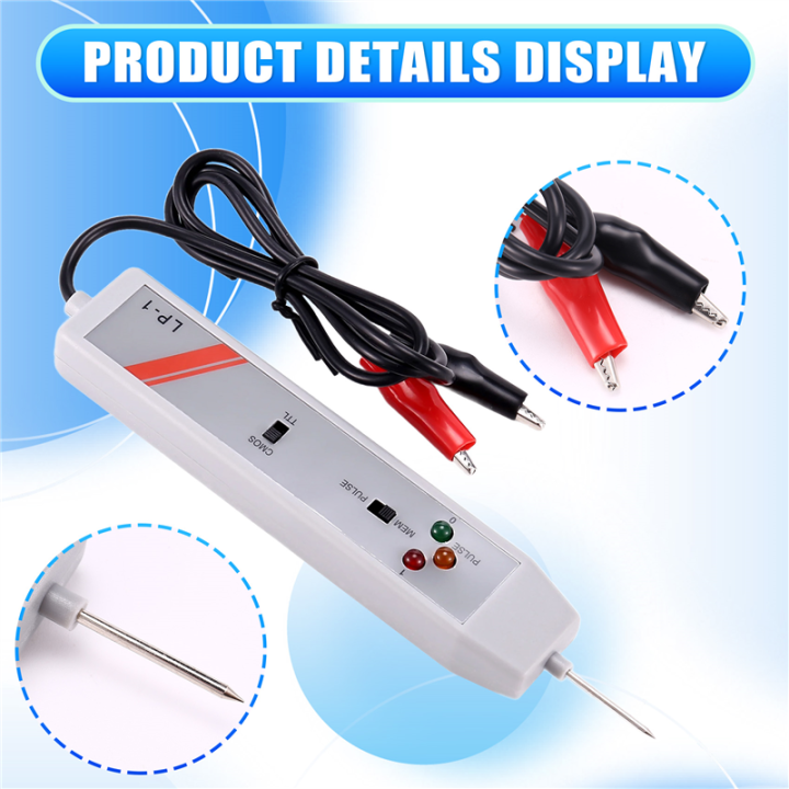 Logic Probe High Frequency Response DTL TTL CMOS Pulse Memory Logic ...