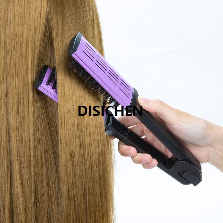 DISICHEN%201pcs%20Splint%20V-shaped%20Flat%20Comb%20Salon%20Boar%20Bristle%20Hair%20Brush%20Detangle%20Comb%20for%20Hair%20Styling%20Fluffy%20Anti-Static%20Home%20Barber%20Tools%20Affordable%20-%20Image%206