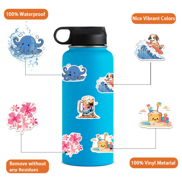 50/100PCS%20Summer%20Coconut%20Girls%20Stickers%20Waterproof%20Cartoon%20Sea%20Vocation%20Aesthetic%20Kindle%20Ipad%20Phone%20Laptop%20Diary%20Planner%20Sticker%20-%20Image%205