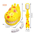 Dental Education Model Brushing Tooth Teaching Study Toy Giraffe Demo Model For Children Early Learning Kids Dental Gifts. 