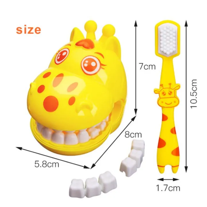 Dental%20Education%20Model%20Brushing%20Tooth%20Teaching%20Study%20Toy%20Giraffe%20Demo%20Model%20For%20Children%20Early%20Learning%20Kids%20Dental%20Gifts%20-%20Image%204