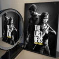 The Last of Us Part 1 2 Whitepaper Poster Waterproof Paper Sticker Coffee House Bar Aesthetic Art Wall Painting. 