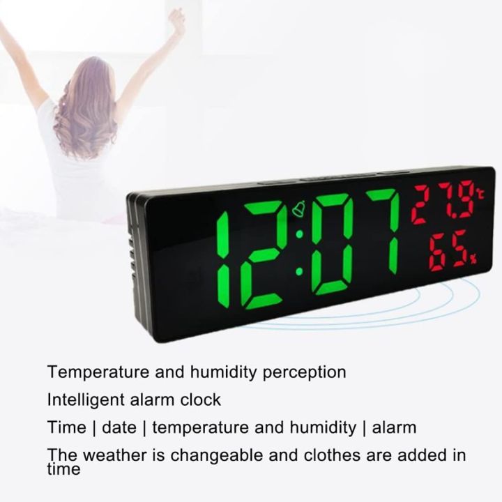 Digital%20Alarm%20Wall%20Clock%20(White)%20Led%20Rectangular%20Mirror%20Snooze%20Temperature%20Date%20Display%20DS-3818L%20%7C%7C%20Perfection%20in%20the%20measurement%20of%20time,%20temperature%20and%20humidity%20%7C%7C%20Sold%20By%20Watch%20House%20-%20Image%208