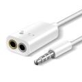 3.5mm Audio Jack Stereo Headphone Splitter Cable Adapter. 