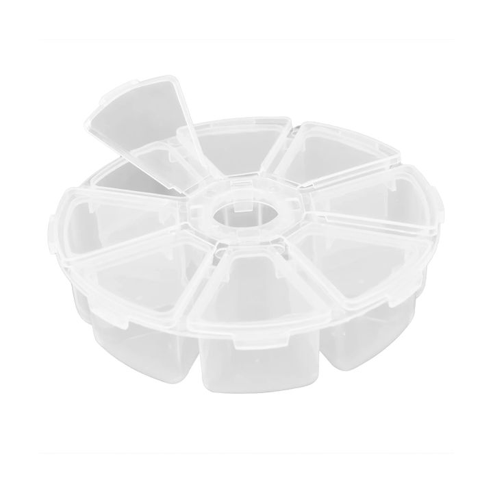 Small%20Round%20Plastic%20Box%20with%208%20Grids%20Compartments%20for%20Storing%20Jewelry,%20Beads,%20Screws,%20and%20Small%20Parts%20(10*2.7%20CM)%20-%20Image%203