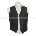 Black Striped Waistcoat For Men. 